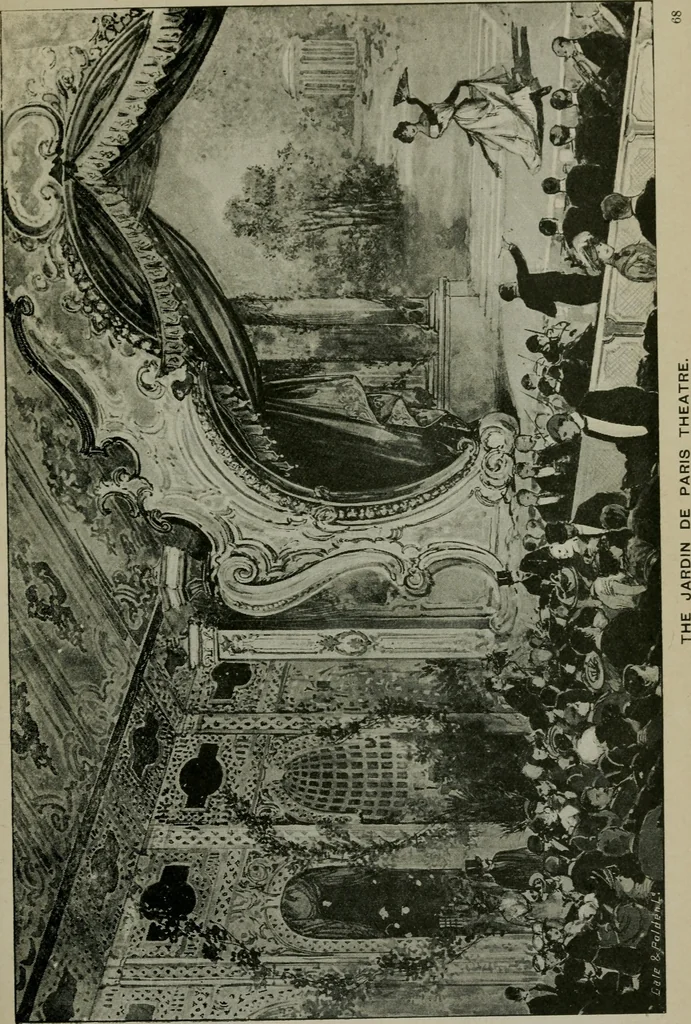 An illustration from Paris in London : 1902, Earl's Court : official guide and catalogue : director general Imre Kiralfy, 1902, leaf 70