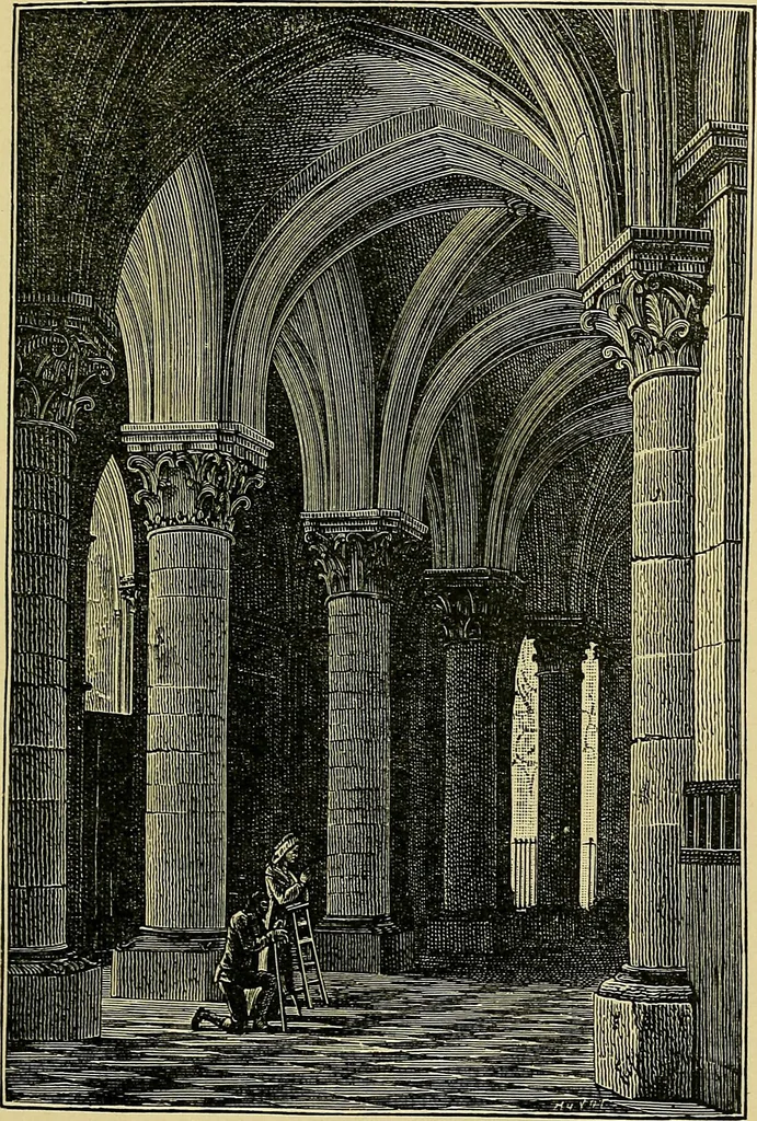 An illustration from Paris in old and present times, 1885, leaf 124