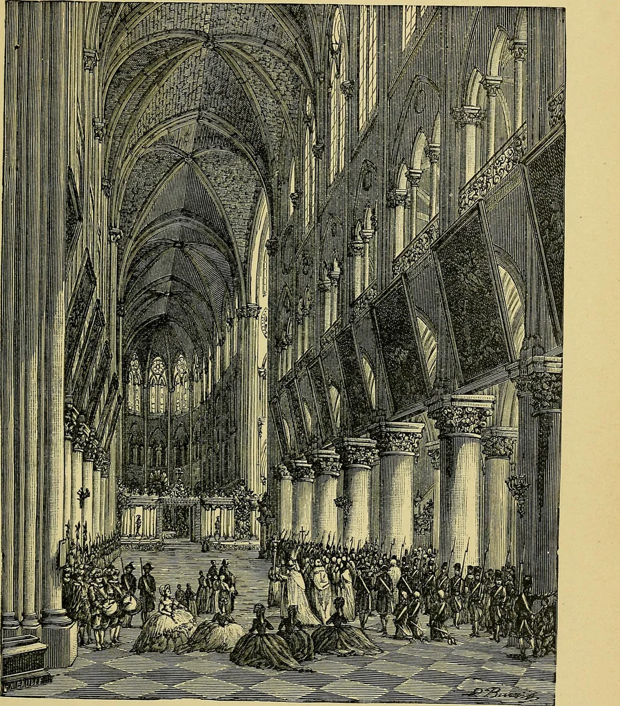 An illustration from Paris in old and present times, 1885, leaf 130