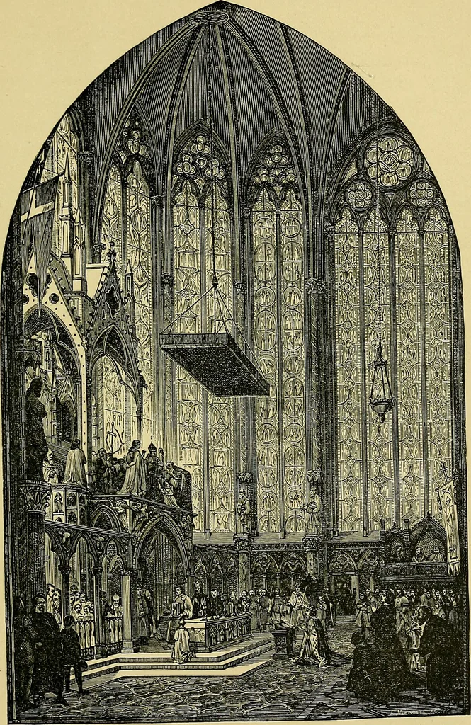 An illustration from Paris in old and present times, 1885, leaf 140