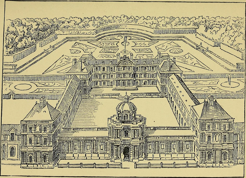 An illustration from Paris in old and present times, 1885, leaf 164