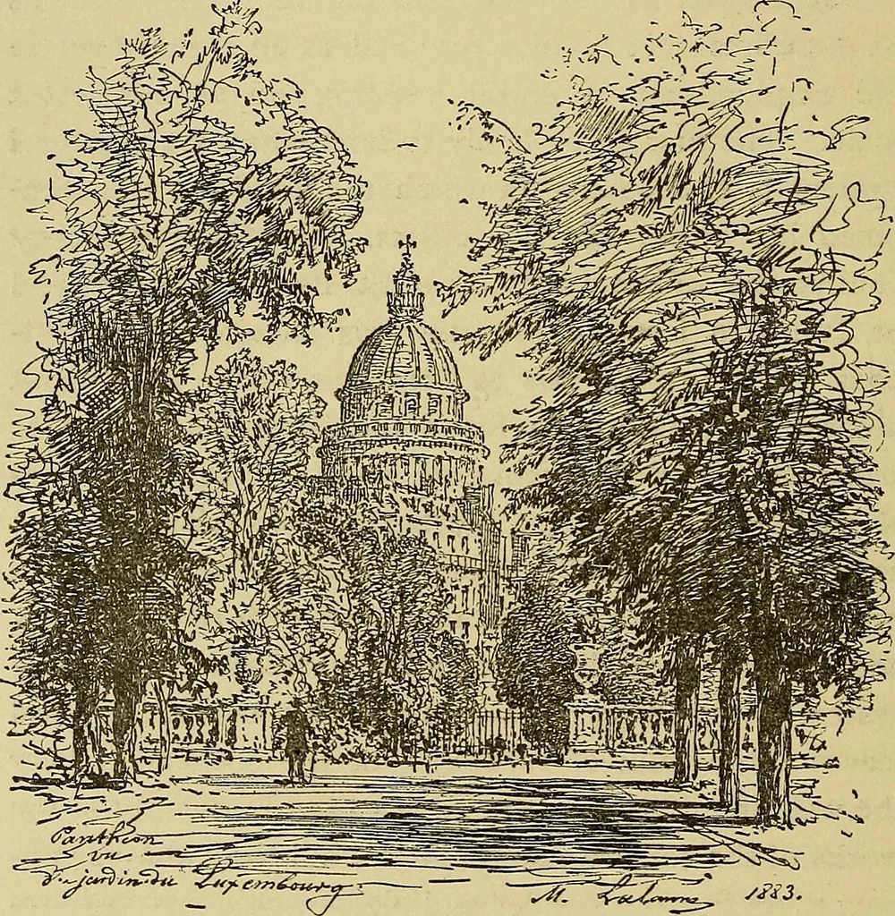 An illustration from Paris in old and present times, 1885, leaf 231