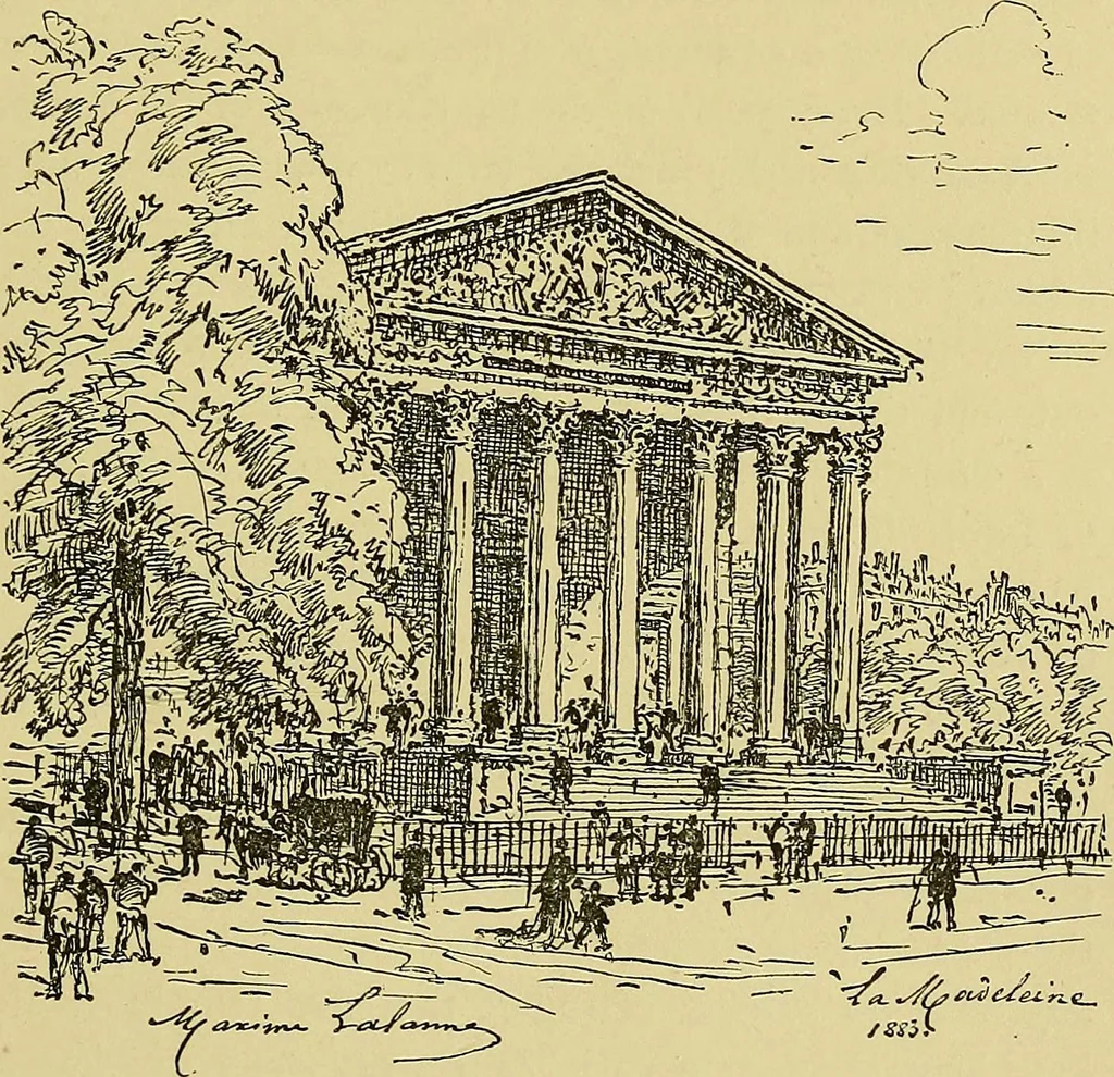 An illustration from Paris in old and present times, 1885, leaf 240