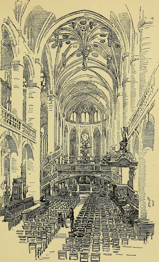 An illustration from Paris in old and present times, 1885, leaf 254