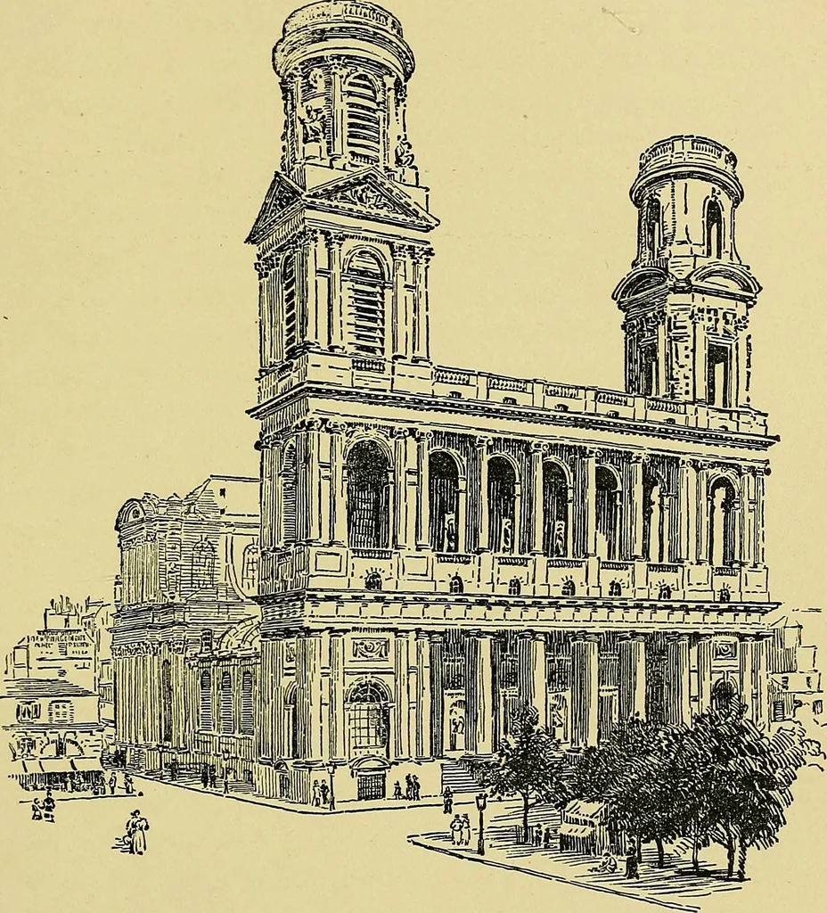 An illustration from Paris in old and present times, 1885, leaf 264