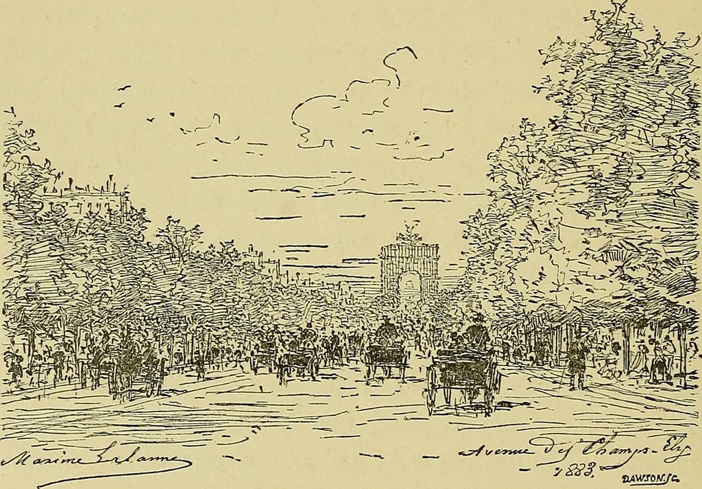 An illustration from Paris in old and present times, 1885, leaf 283