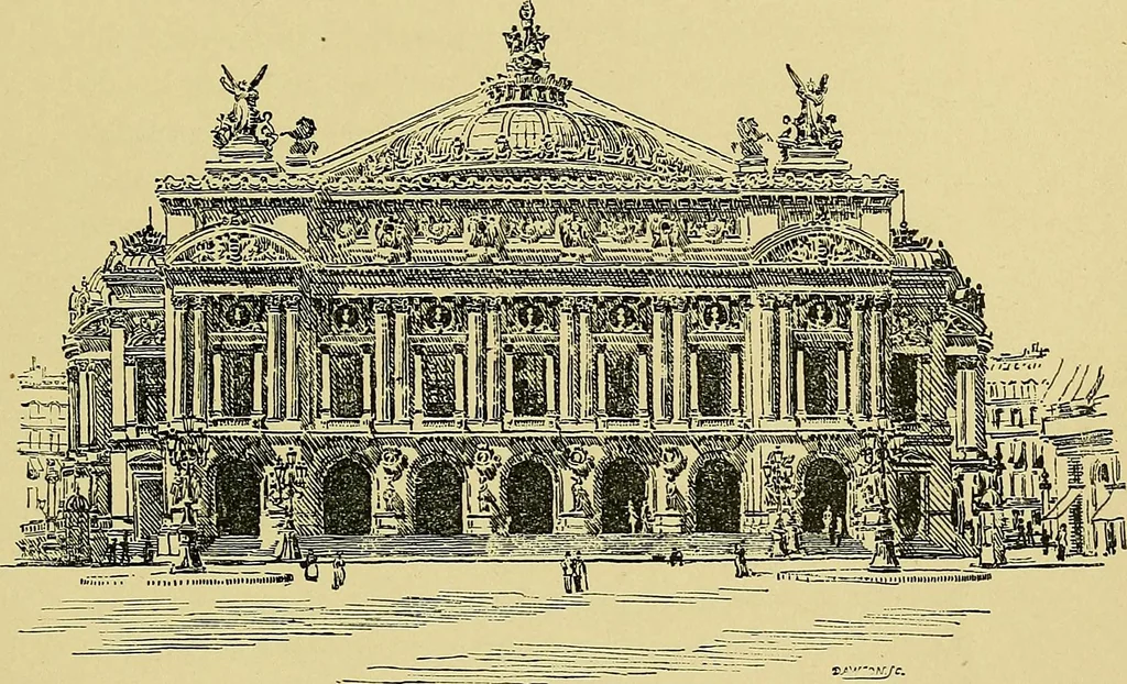 An illustration from Paris in old and present times, 1885, leaf 308