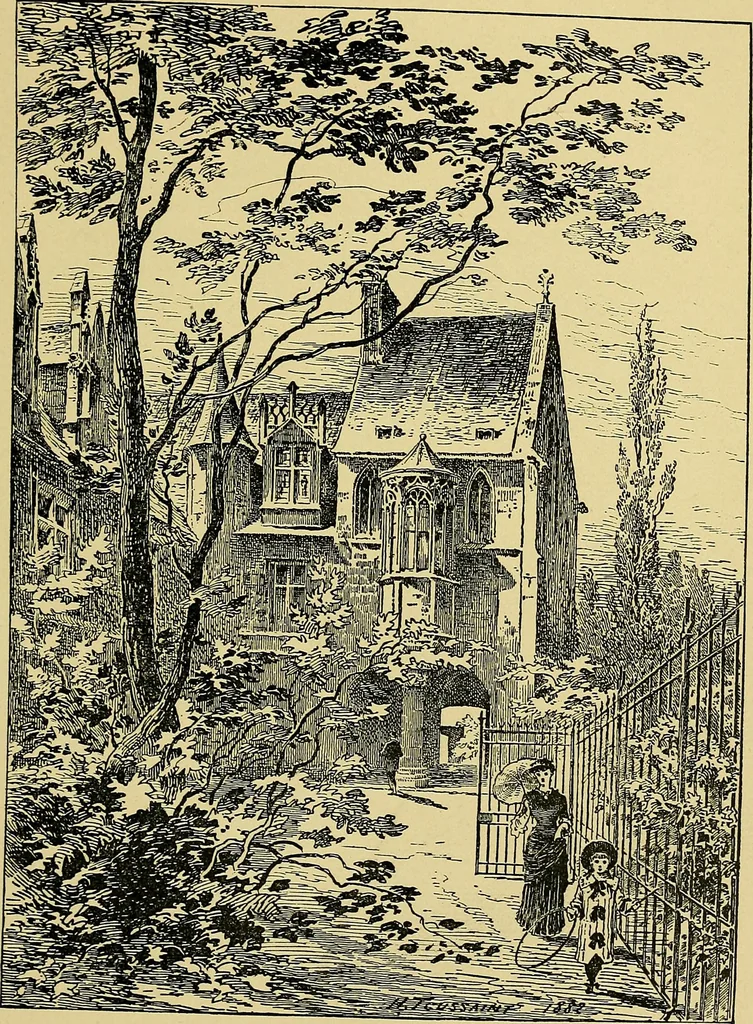An illustration from Paris in old and present times, 1885, leaf 32
