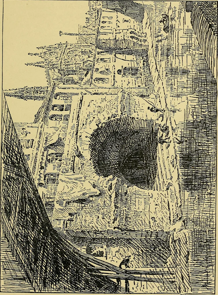 An illustration from Paris in old and present times, 1885, leaf 36