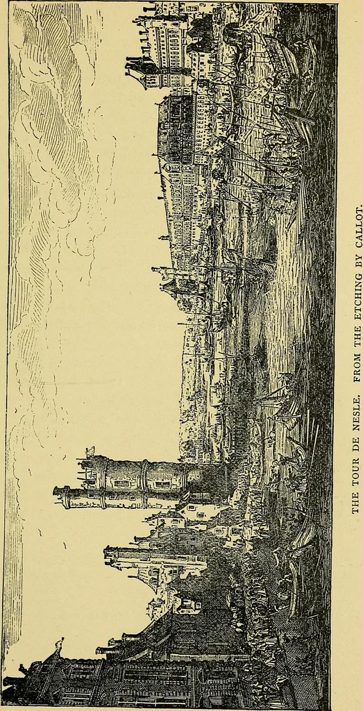 An illustration from Paris in old and present times, 1885, leaf 58