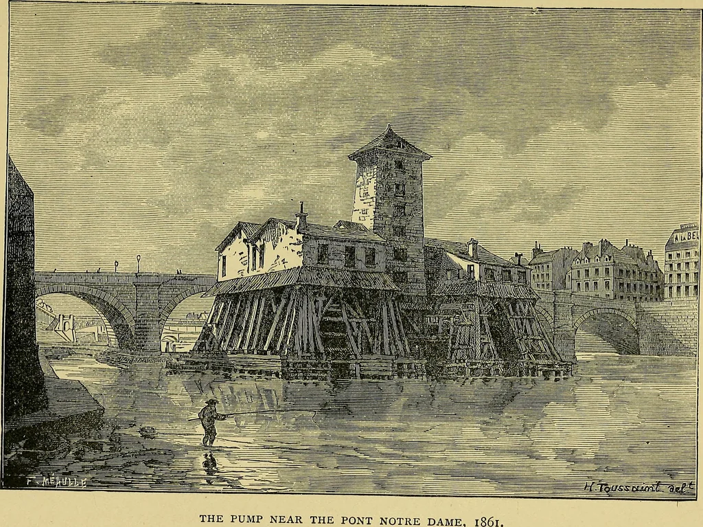 An illustration from Paris in old and present times, 1885, leaf 82