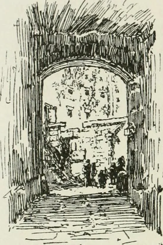 An illustration from Paris and its story, by T. Okey; illustrated by Katherine Kimball & O. F. M. Ward, 1904, leaf 111