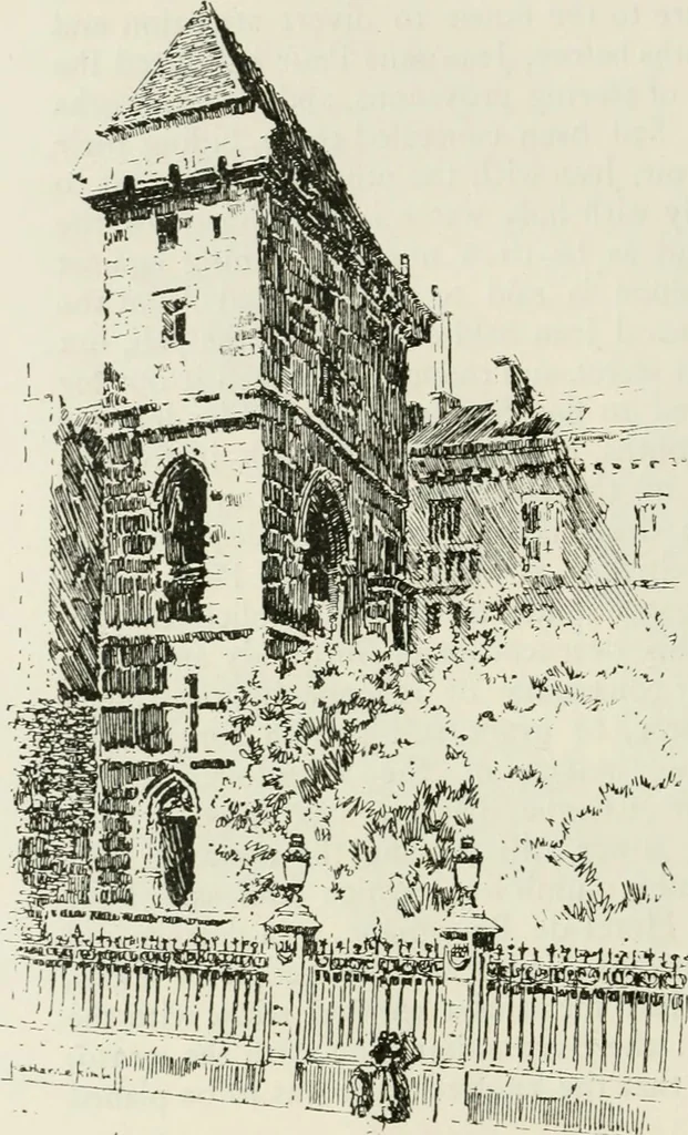 An illustration from Paris and its story, by T. Okey; illustrated by Katherine Kimball & O. F. M. Ward, 1904, leaf 193