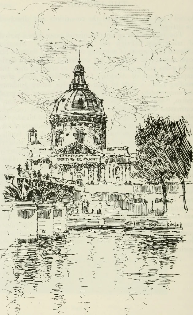 An illustration from Paris and its story, by T. Okey; illustrated by Katherine Kimball & O. F. M. Ward, 1904, leaf 309