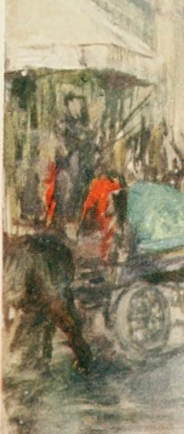 An illustration from Paris and its story, by T. Okey; illustrated by Katherine Kimball & O. F. M. Ward, 1904, leaf 342