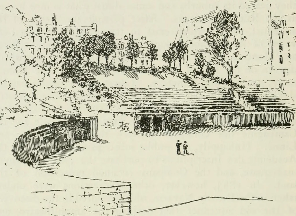 An illustration from Paris and its story, by T. Okey; illustrated by Katherine Kimball & O. F. M. Ward, 1904, leaf 37