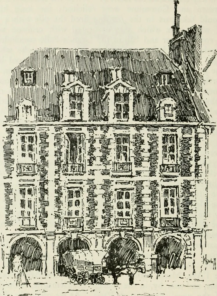 An illustration from Paris and its story, by T. Okey; illustrated by Katherine Kimball & O. F. M. Ward, 1904, leaf 433
