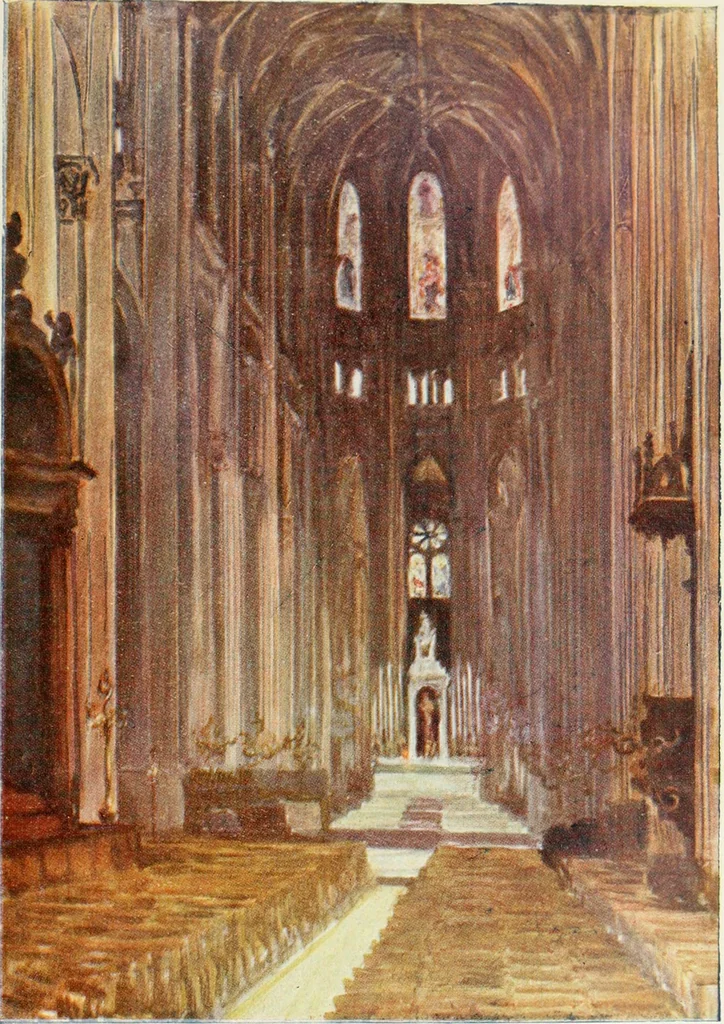 An illustration from Paris and its story, by T. Okey; illustrated by Katherine Kimball & O. F. M. Ward, 1904, leaf 438