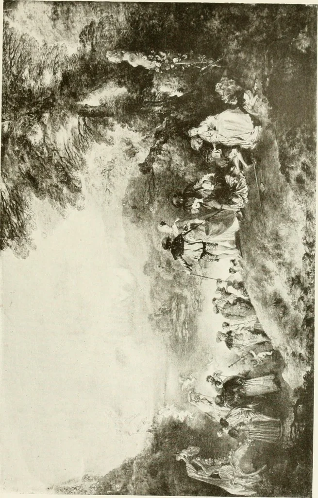 An illustration from Paris and its story, by T. Okey; illustrated by Katherine Kimball & O. F. M. Ward, 1904, leaf 474