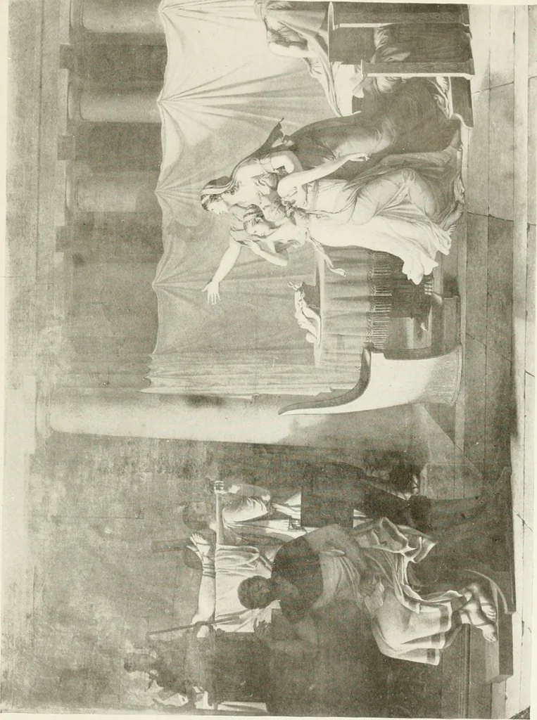 An illustration from Paris and its story, by T. Okey; illustrated by Katherine Kimball & O. F. M. Ward, 1904, leaf 488