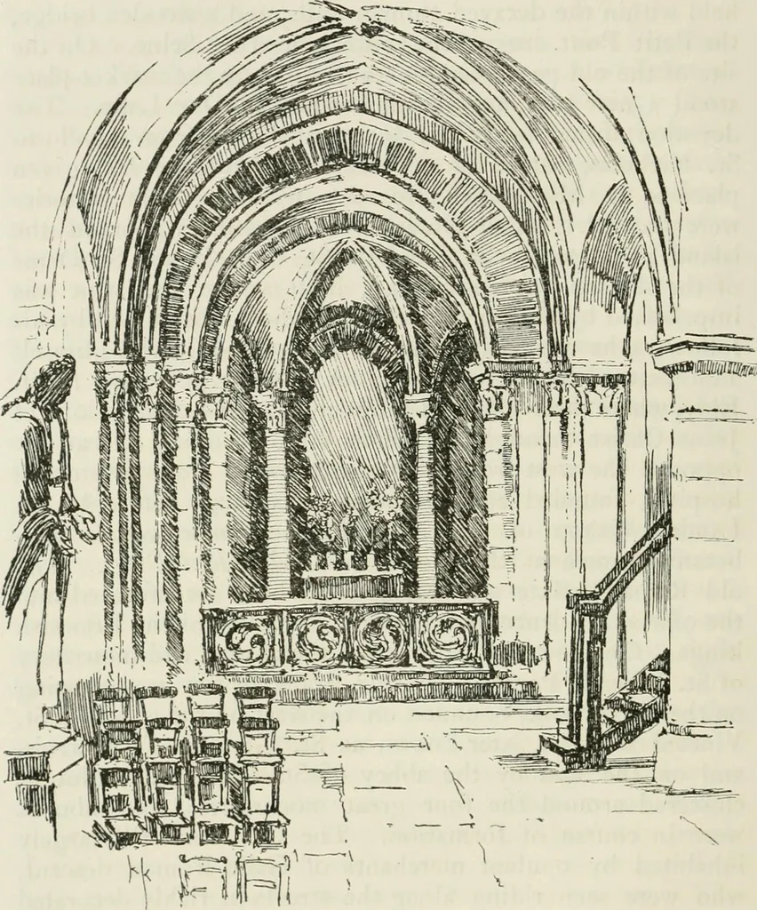 An illustration from Paris and its story, by T. Okey; illustrated by Katherine Kimball & O. F. M. Ward, 1904, leaf 71