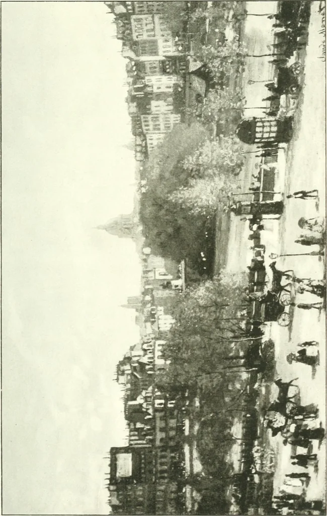 An illustration from Paris : Notizen, 1908, leaf 330