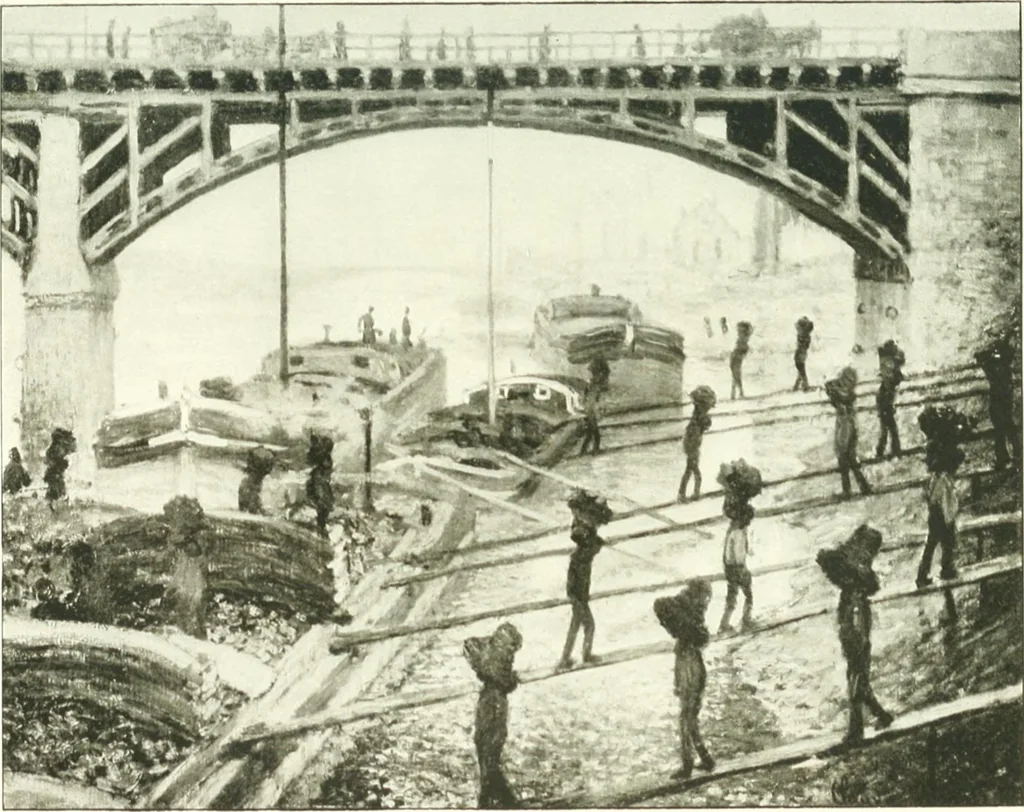 An illustration from Paris : Notizen, 1908, leaf 340