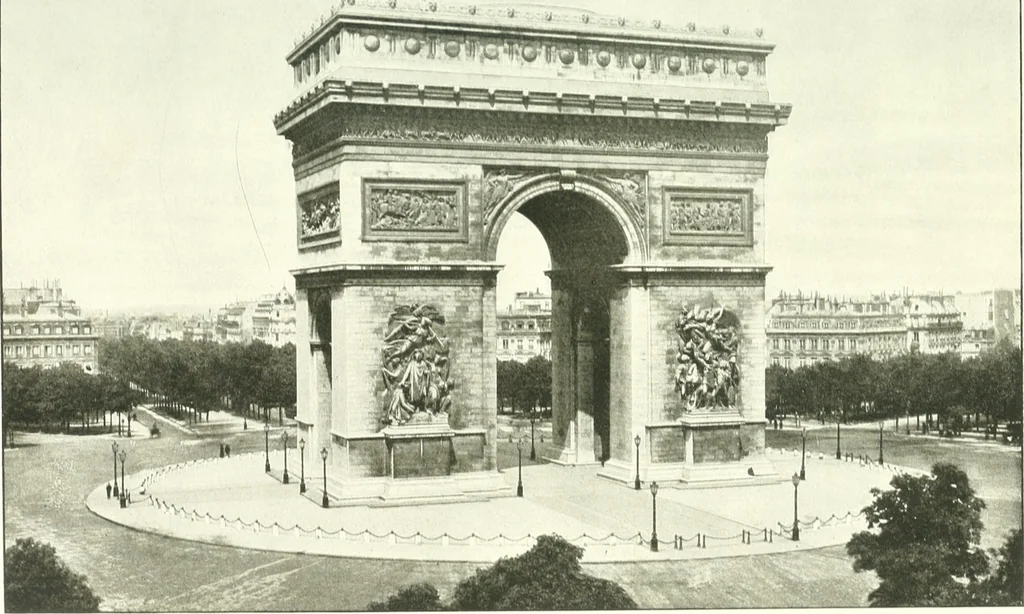 An illustration from Paris : Notizen, 1908, leaf 40