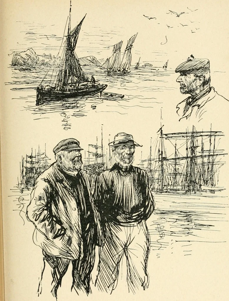 An illustration from Paris, province, étranger, 1906, leaf 154