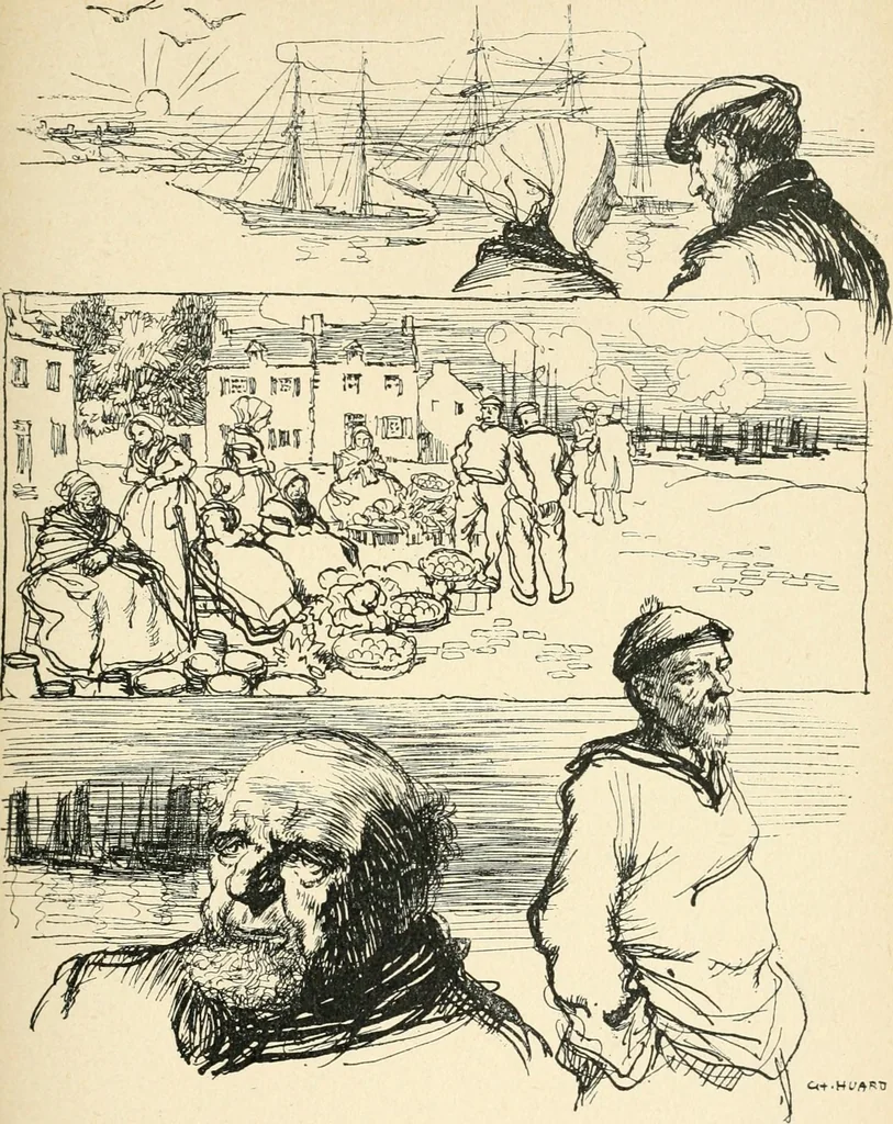 An illustration from Paris, province, étranger, 1906, leaf 160