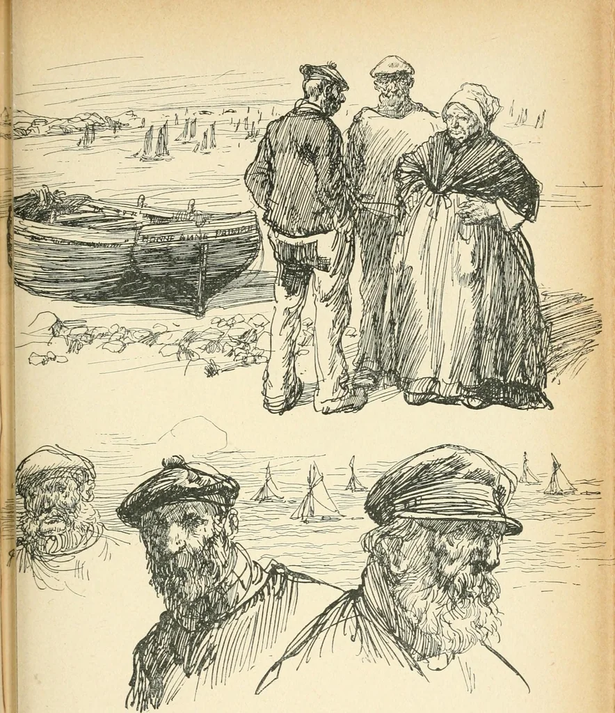 An illustration from Paris, province, étranger, 1906, leaf 168