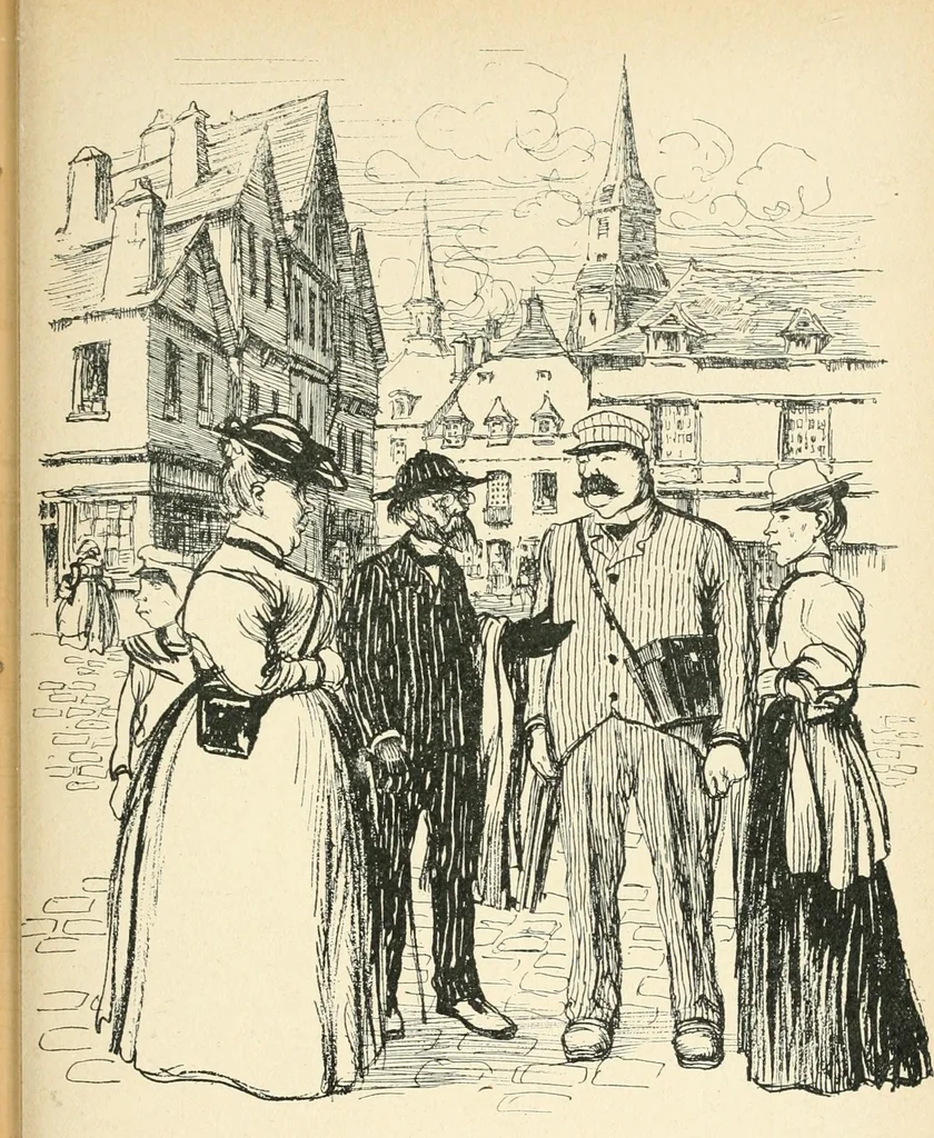 An illustration from Paris, province, étranger, 1906, leaf 172