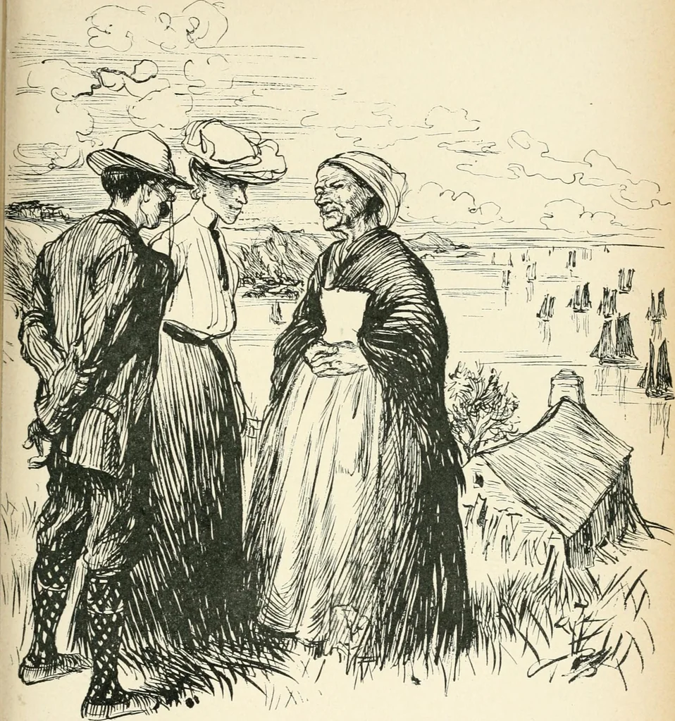 An illustration from Paris, province, étranger, 1906, leaf 198