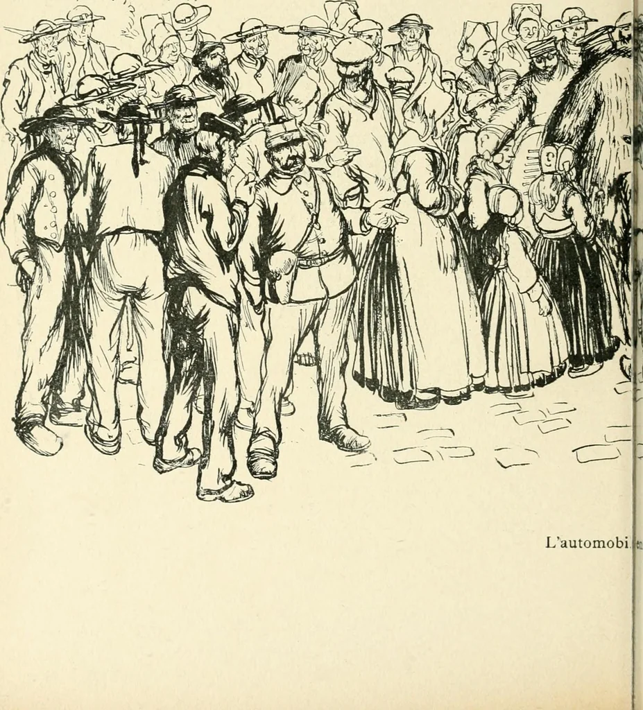 An illustration from Paris, province, étranger, 1906, leaf 203