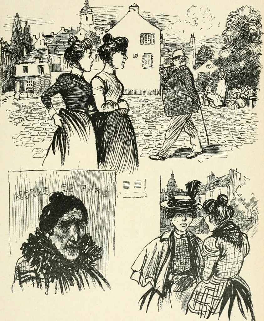 An illustration from Paris, province, étranger, 1906, leaf 210