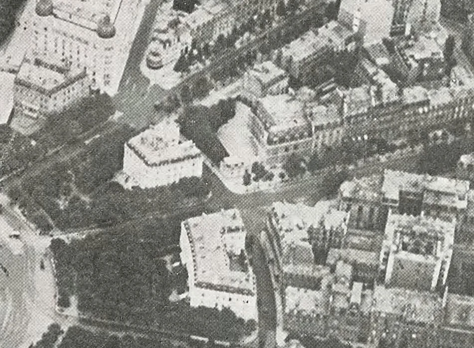 An illustration from Paris vu en ballon et ses environs, 1909, leaf 19
