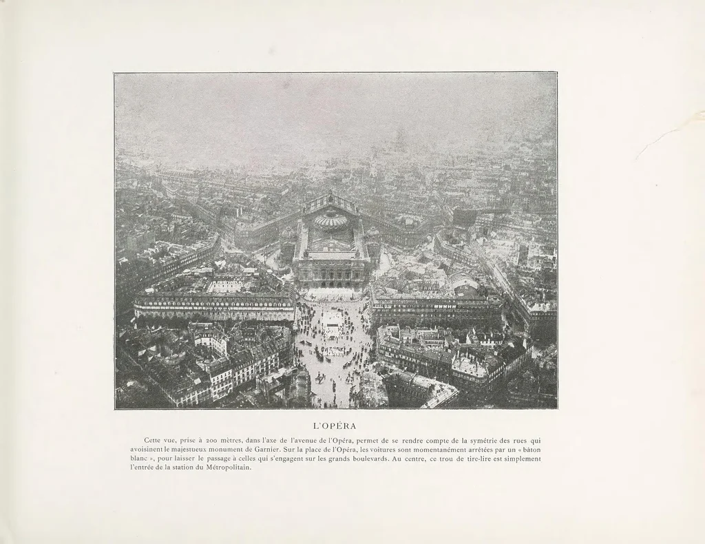 An illustration from Paris vu en ballon et ses environs, 1909, leaf 27