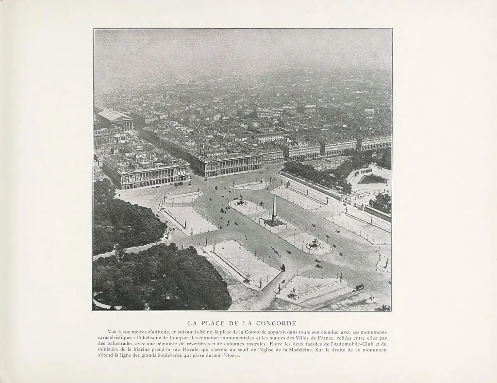 An illustration from Paris vu en ballon et ses environs, 1909, leaf 31