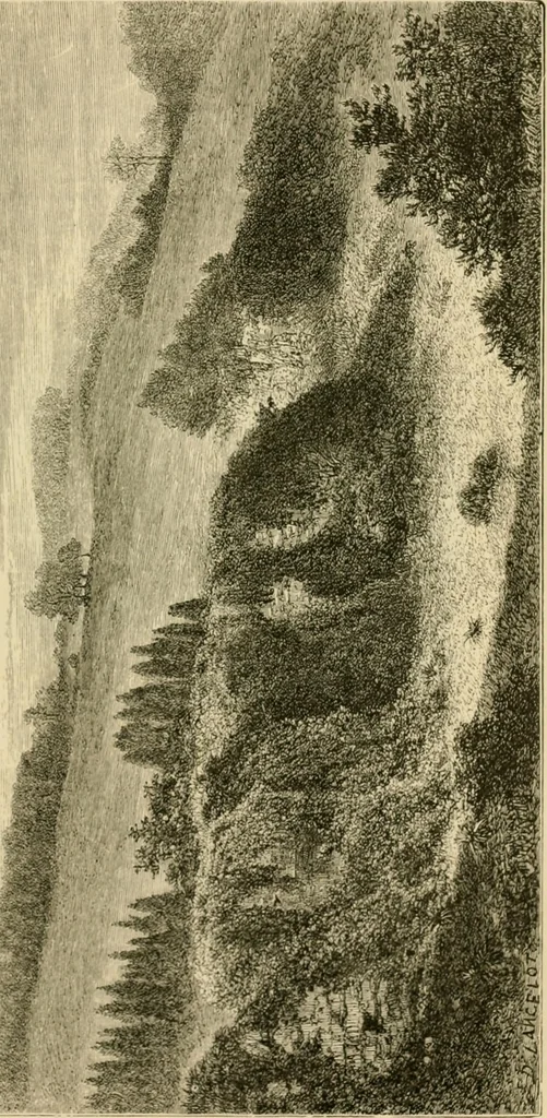 An illustration from The parks and gardens of Paris, considered in relation to the wants of other cities and of the public and private gardens; being notes on a study of Paris gardens, 1878, leaf 100