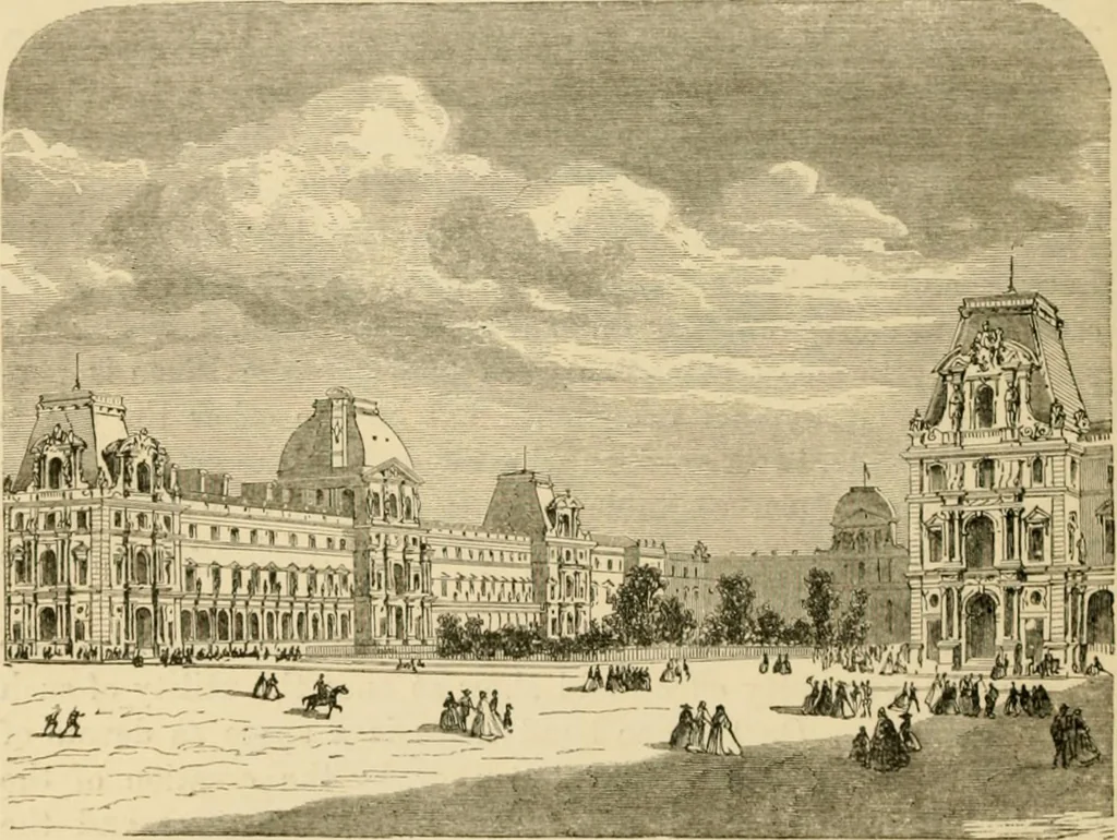 An illustration from The parks and gardens of Paris, considered in relation to the wants of other cities and of the public and private gardens; being notes on a study of Paris gardens, 1878, leaf 113