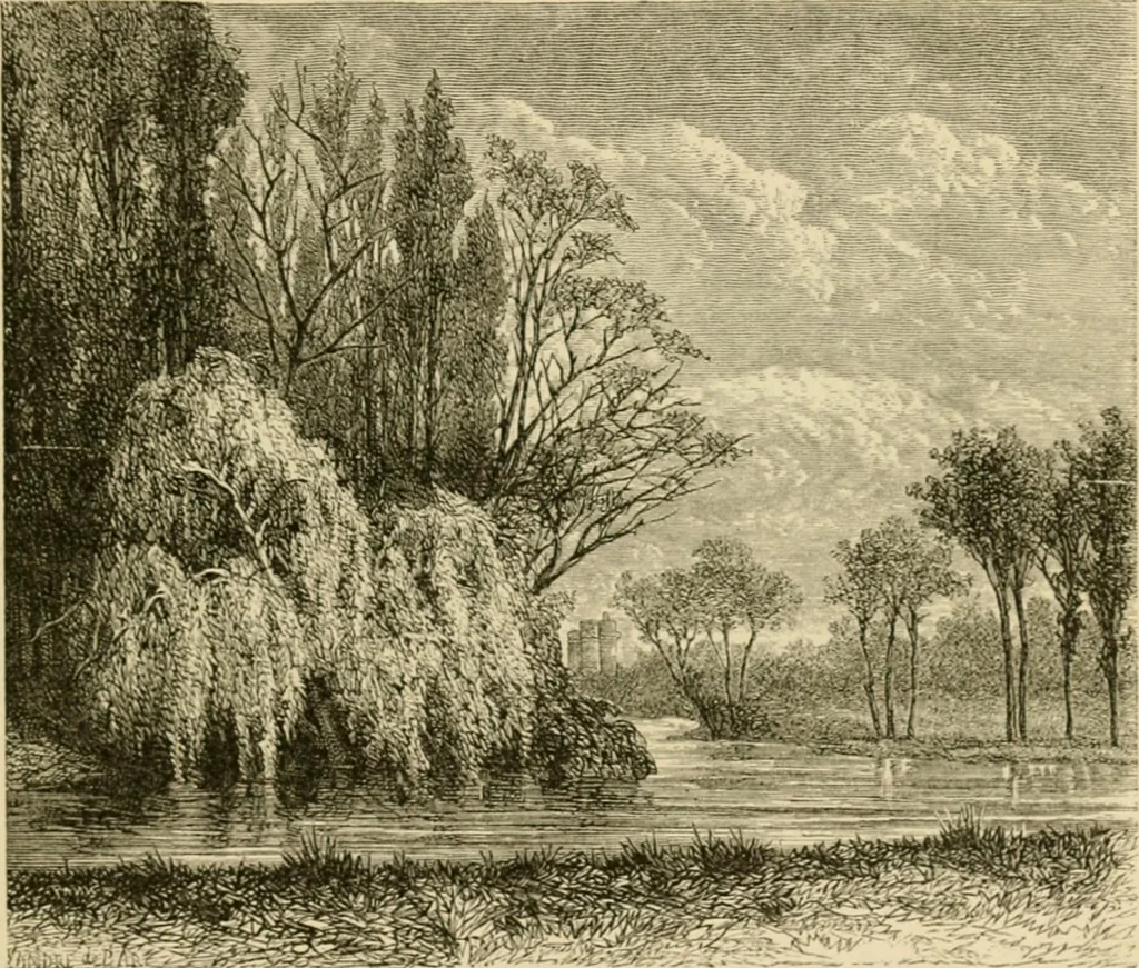 An illustration from The parks and gardens of Paris, considered in relation to the wants of other cities and of the public and private gardens; being notes on a study of Paris gardens, 1878, leaf 136
