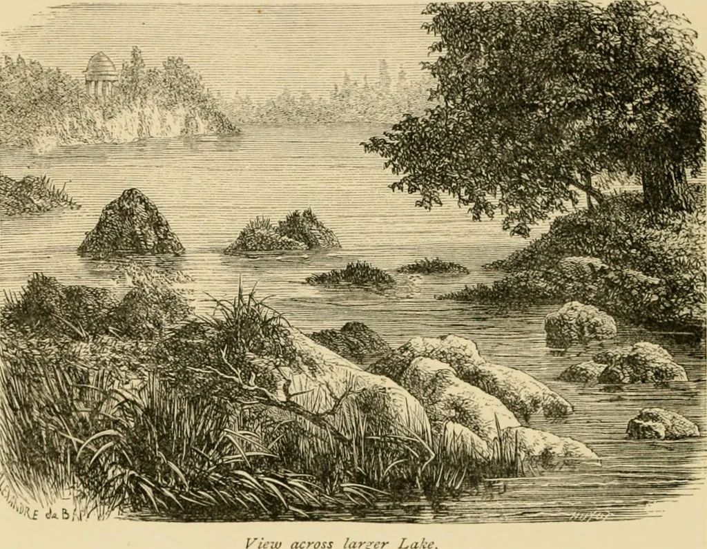 An illustration from The parks and gardens of Paris, considered in relation to the wants of other cities and of the public and private gardens; being notes on a study of Paris gardens, 1878, leaf 137