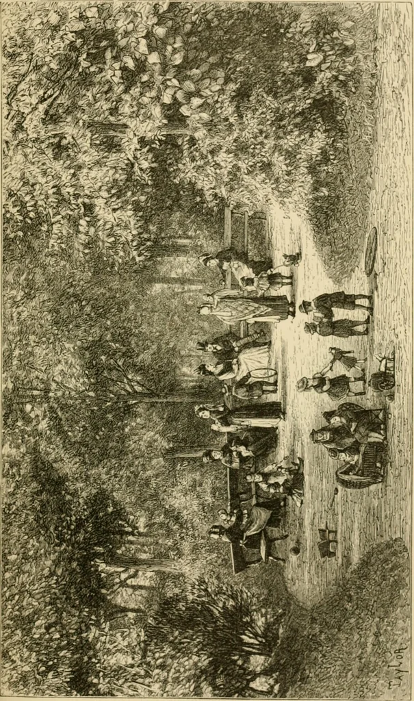 An illustration from The parks and gardens of Paris, considered in relation to the wants of other cities and of the public and private gardens; being notes on a study of Paris gardens, 1878, leaf 160