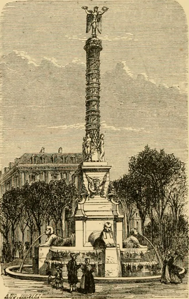 An illustration from The parks and gardens of Paris, considered in relation to the wants of other cities and of the public and private gardens; being notes on a study of Paris gardens, 1878, leaf 23