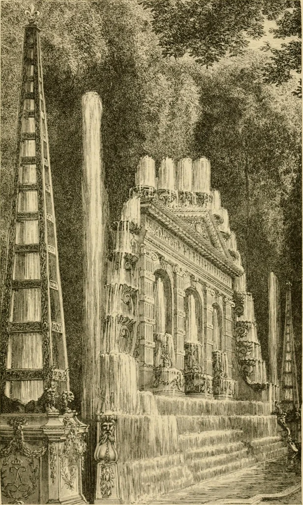 An illustration from The parks and gardens of Paris, considered in relation to the wants of other cities and of the public and private gardens; being notes on a study of Paris gardens, 1878, leaf 238