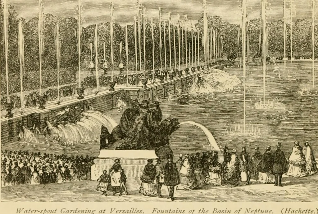 An illustration from The parks and gardens of Paris, considered in relation to the wants of other cities and of the public and private gardens; being notes on a study of Paris gardens, 1878, leaf 247