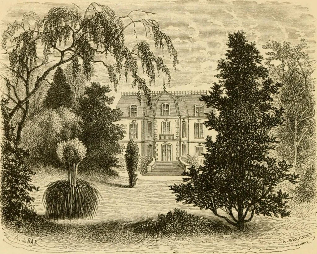 An illustration from The parks and gardens of Paris, considered in relation to the wants of other cities and of the public and private gardens; being notes on a study of Paris gardens, 1878, leaf 295