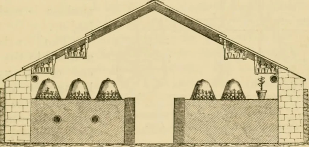 An illustration from The parks and gardens of Paris, considered in relation to the wants of other cities and of the public and private gardens; being notes on a study of Paris gardens, 1878, leaf 482