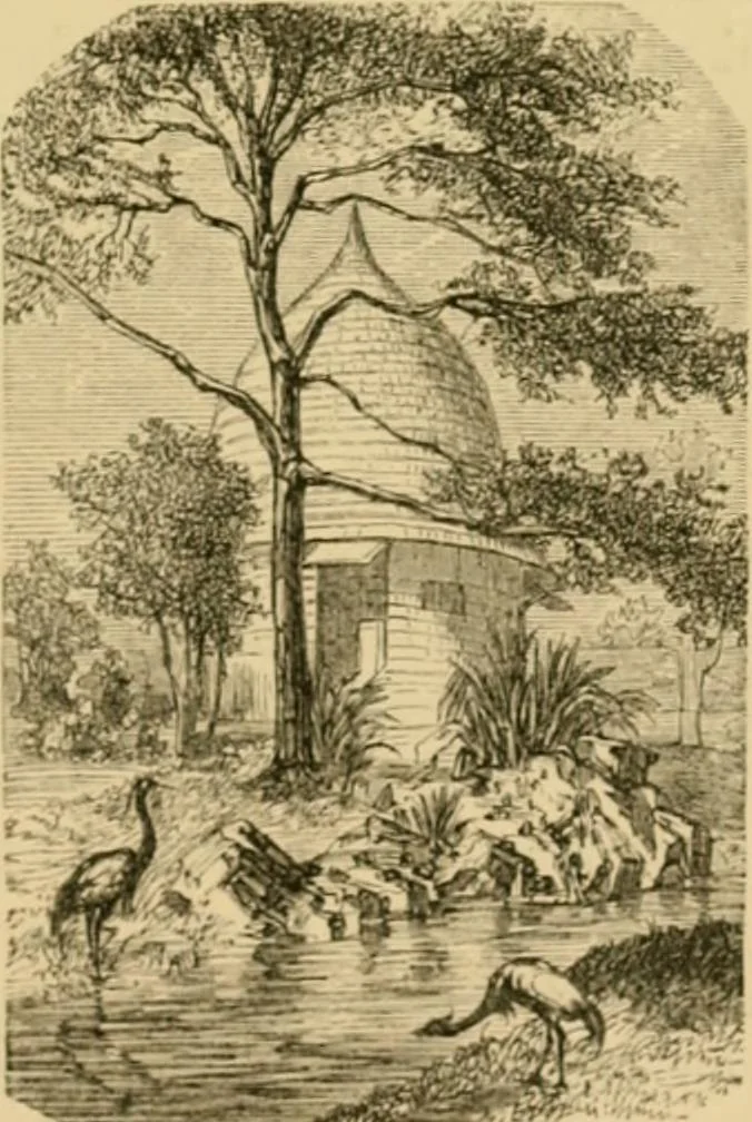 An illustration from The parks and gardens of Paris, considered in relation to the wants of other cities and of the public and private gardens; being notes on a study of Paris gardens, 1878, leaf 50