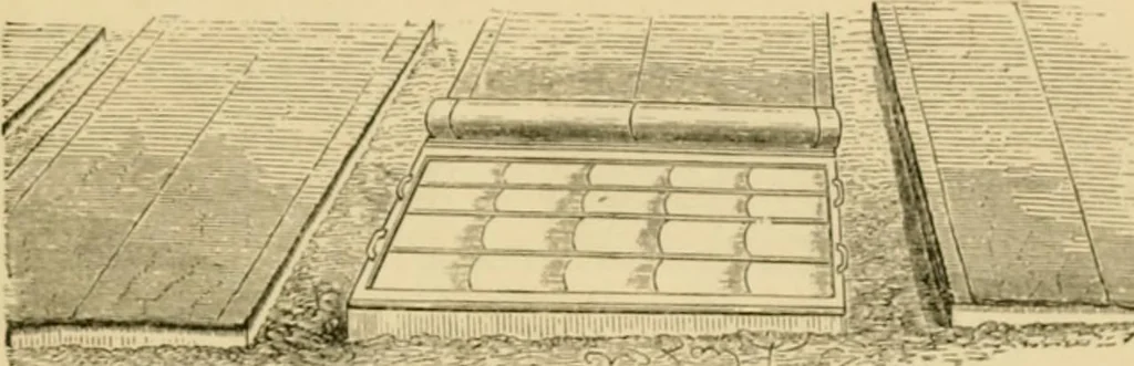 An illustration from The parks and gardens of Paris, considered in relation to the wants of other cities and of the public and private gardens; being notes on a study of Paris gardens, 1878, leaf 518